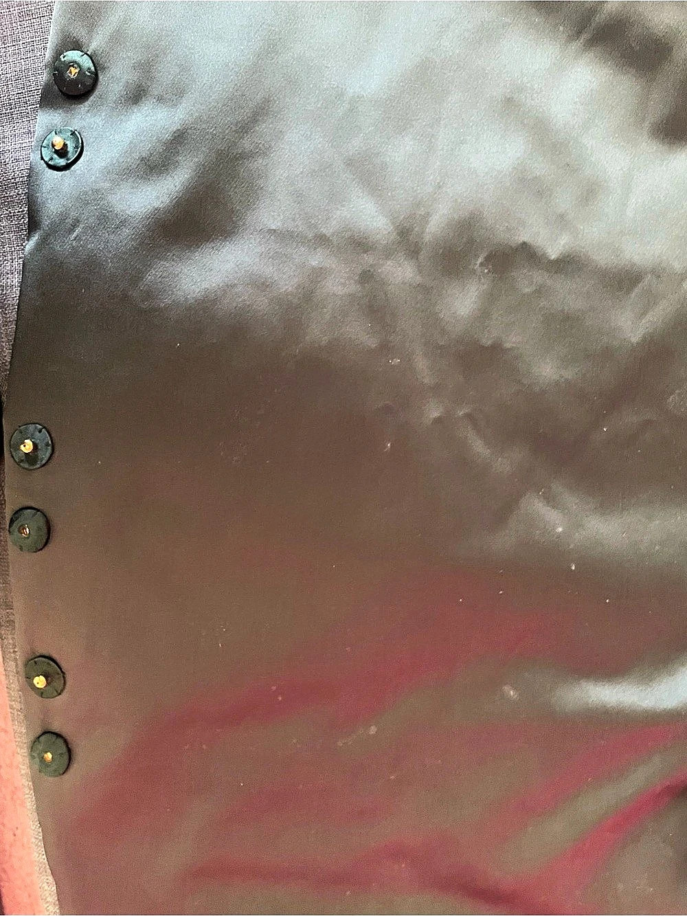 Prada Green Silk Taffeta Wrap Cape (often archived or stylized as a cropped wrap - Picture 8 of 12
